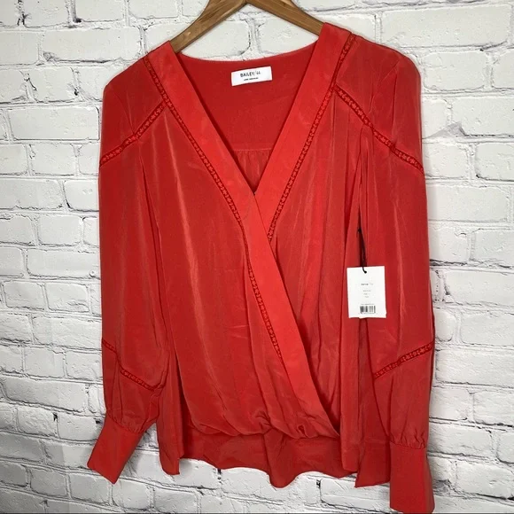 Bailey 44 Corinne Surplice Wrap Top - Picture 6 of 10